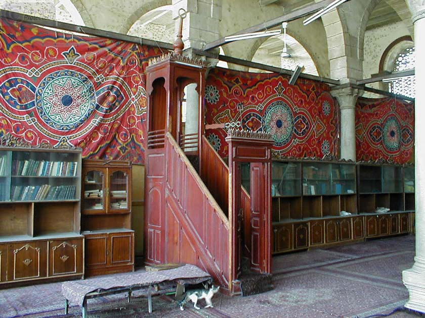 Pulpit in Oldest Mosque